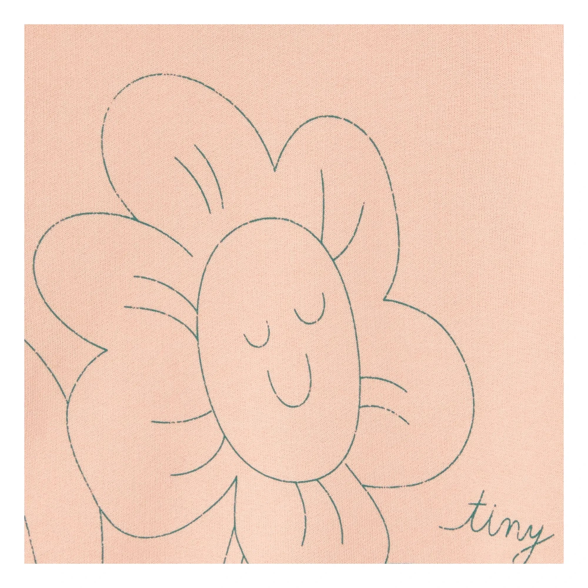 Tinycottons - Flower Sweat Bio-Baumwolle | Blassrosa