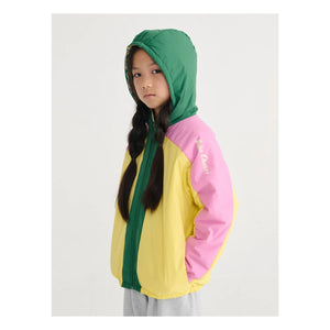 Bobo Choses - Farbblock Wendejacke aus recycelter Faser | Gelb