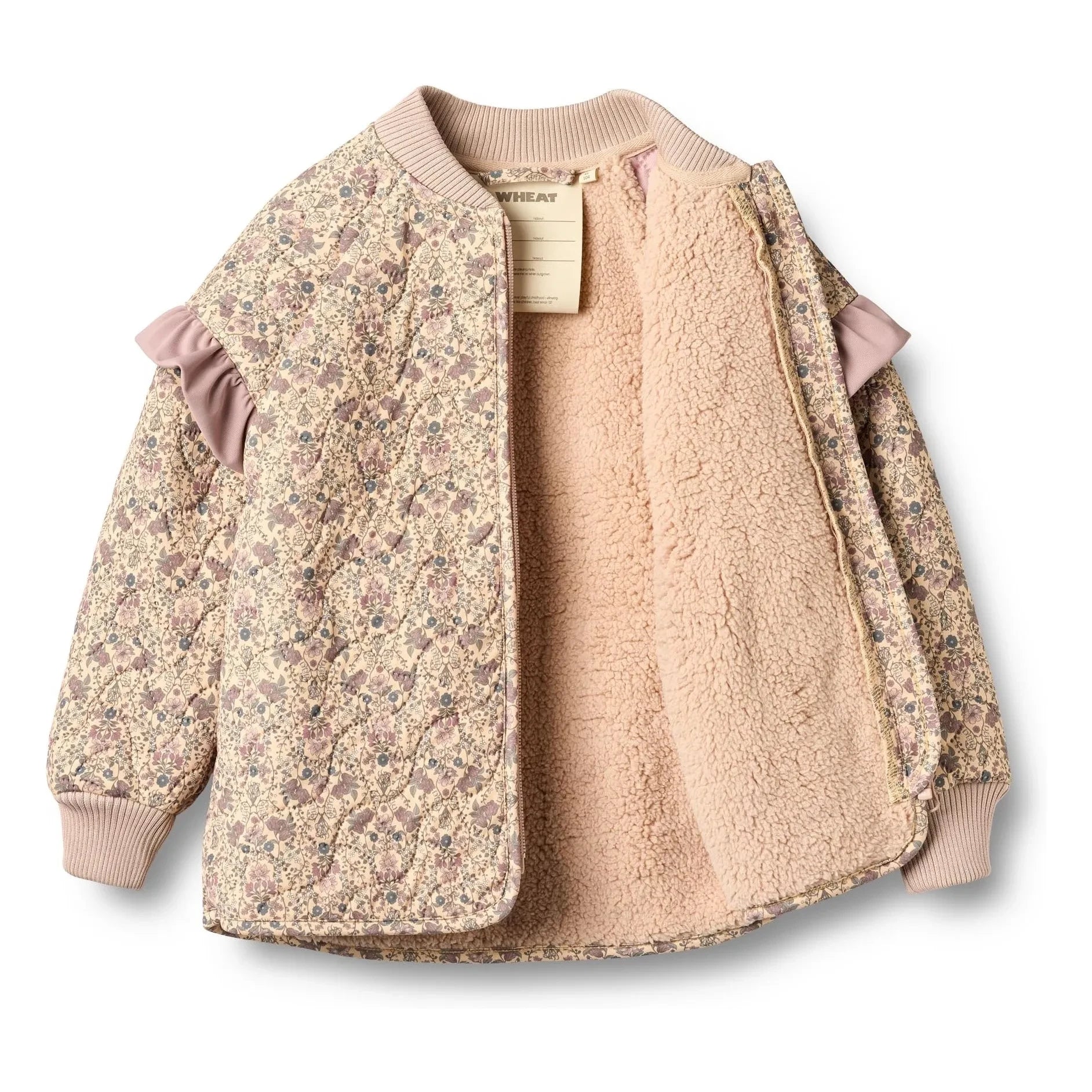 Wheat - Ellas Recyceltes Faser Thermo-Jacke | Rosa