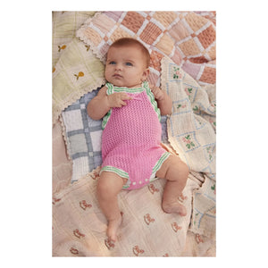 Bebe Organic - Mai Bio-Baumwoll-Patchwork-Decke | Gelb