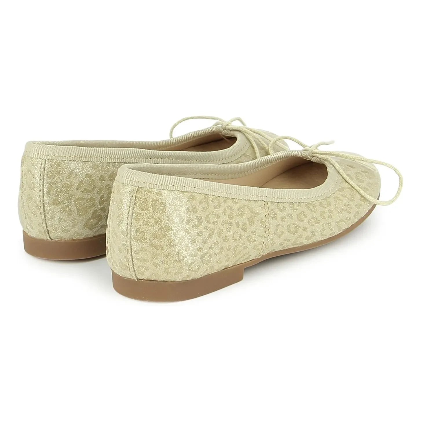 Pom d'Api - Ballerina Dory Bal Leopard | Gold