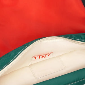 Tinycottons – Rucksack mit Farbblock-Design | Rot