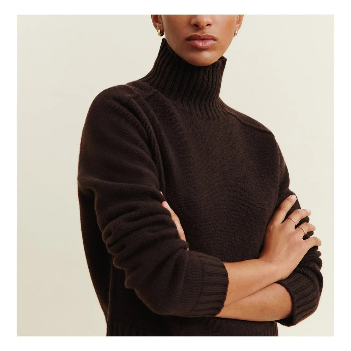 Bompard - Alix Kaşmir Kazak | Chocolate