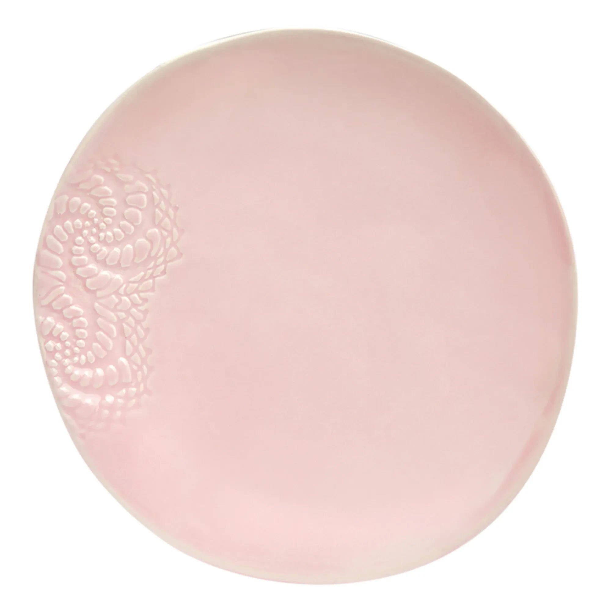 Maison Vessel - Blanca Tatoo Dantel Tabaklar - 2'li Set | Soluk Pembe