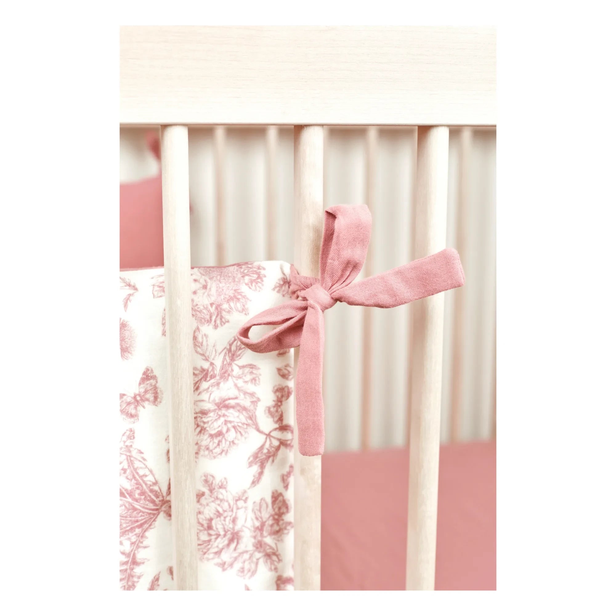 Tartine et Chocolat - Toile de Jouy Bettnestchen | Pfirsich