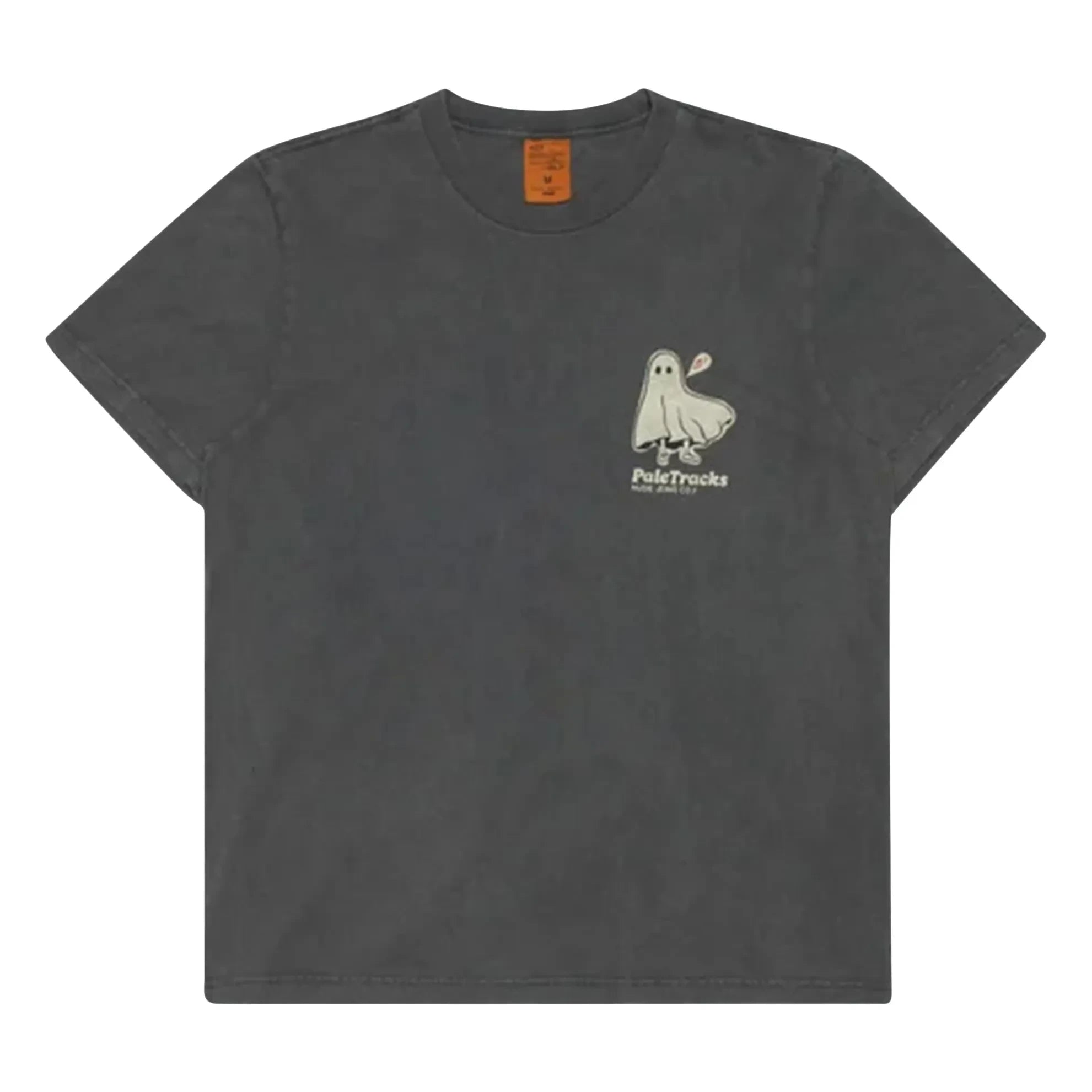 Nudie Jeans - Roy Pale Tracks T-Shirt | Kohlegrau