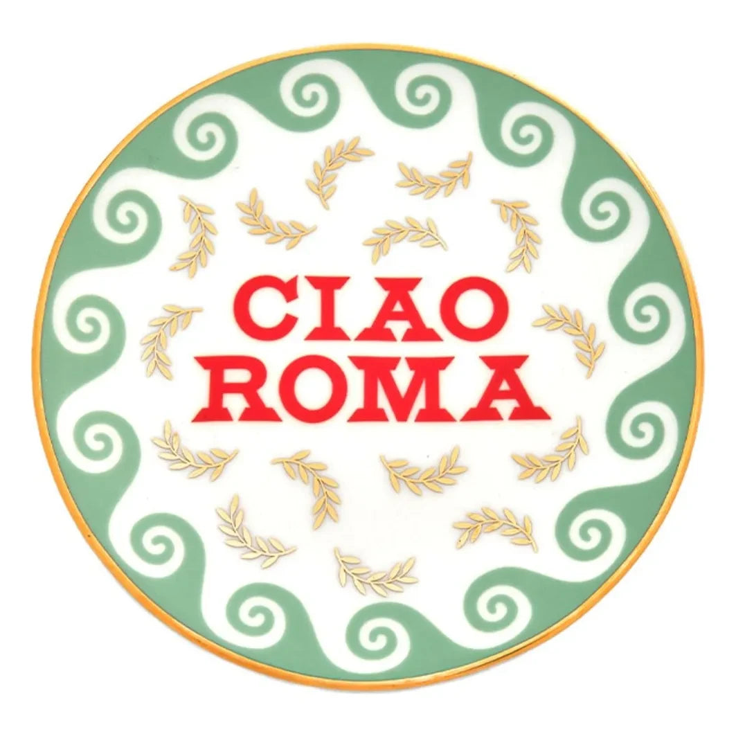 Bitossi - Ciao Roma Teller | Grün