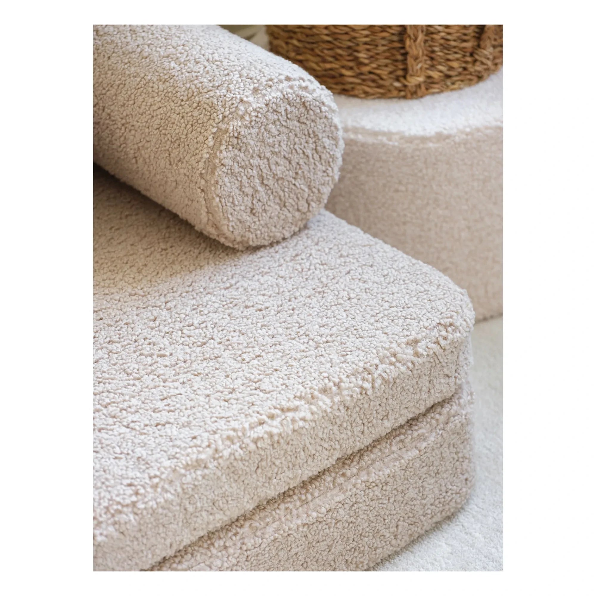 Wigiwama - Modulares Plüschsofa | Beige