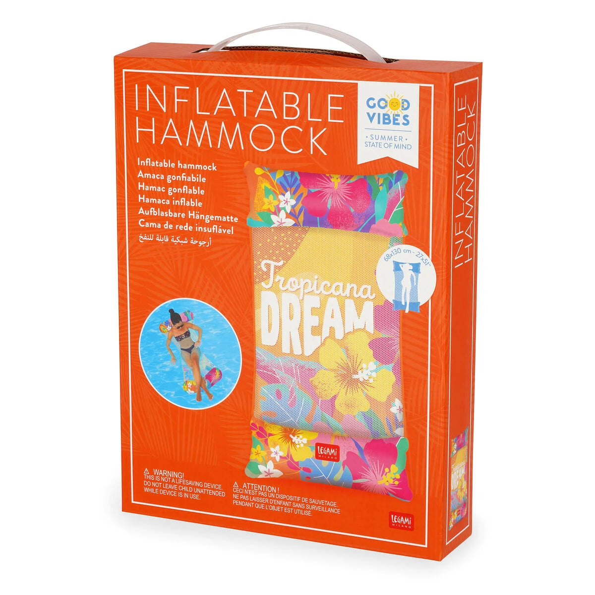 Legami - Tropicana Dream Aufblasbare Hängematte