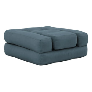 Karup Design - Kinder Würfel Pouf | Petrolblau