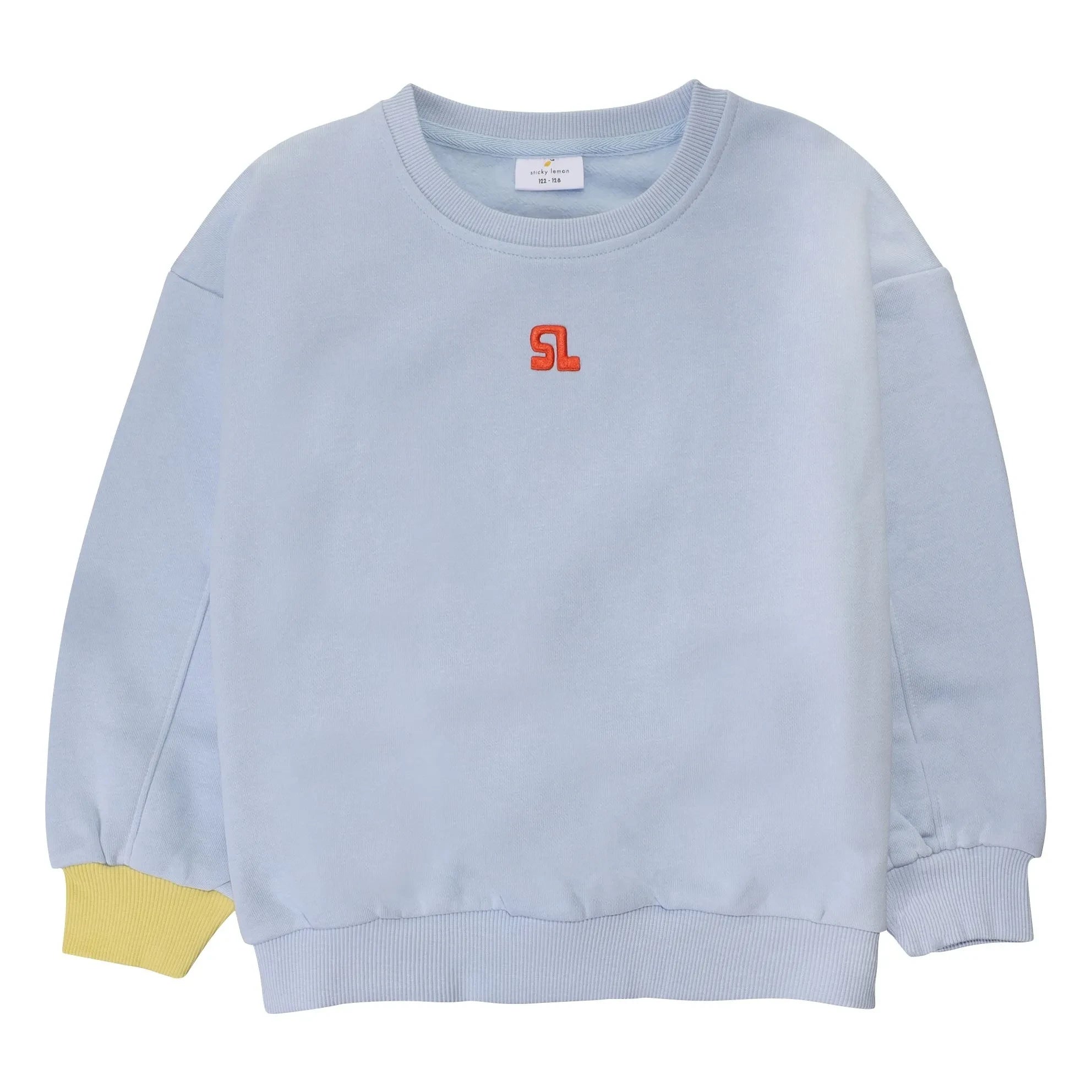Sticky Lemon – Logo SL Pullover | Blau