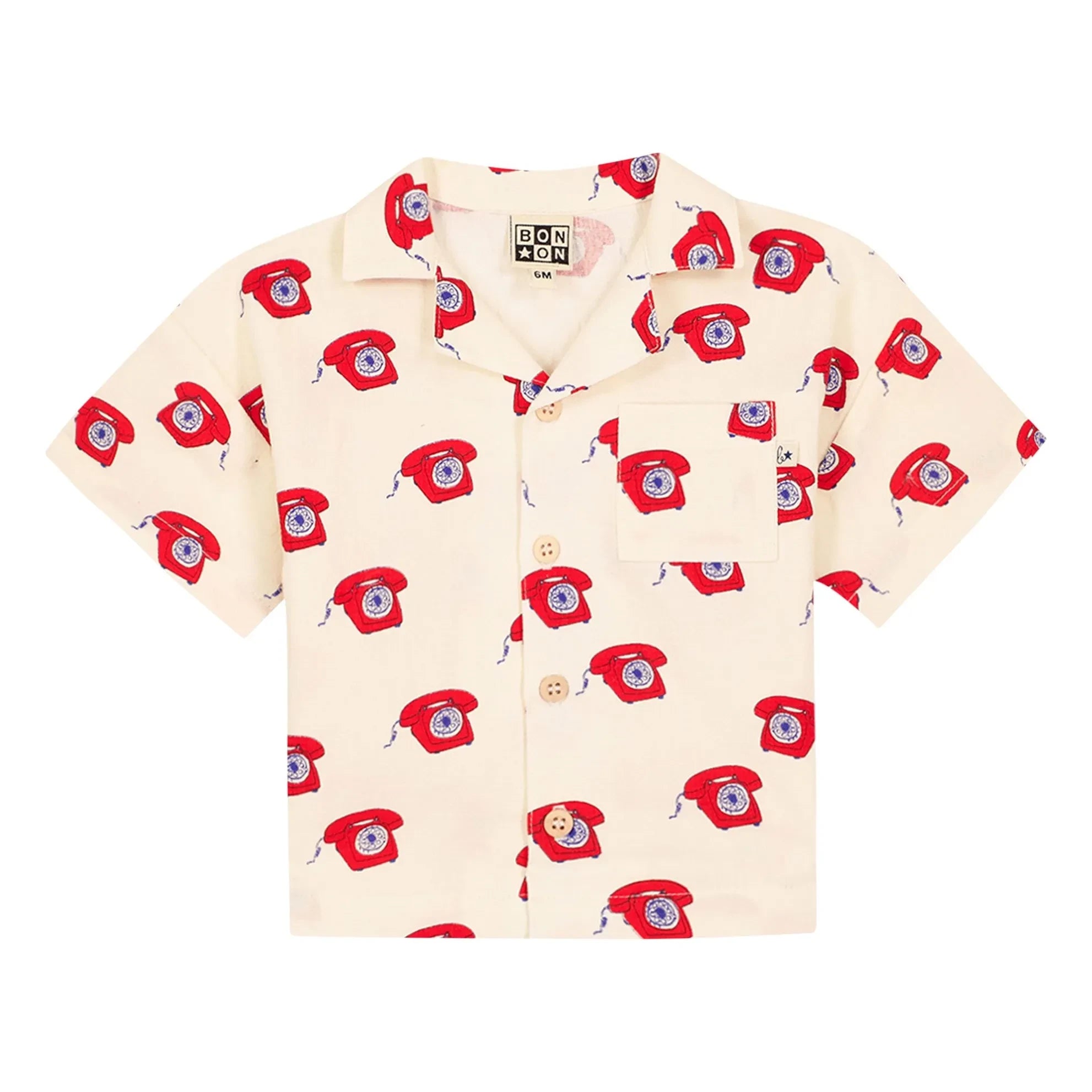 Bonton - Las Vegas Baby Handy T-Shirt | Rot