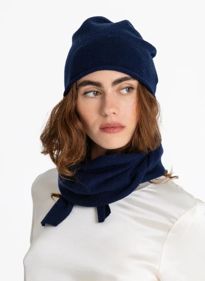 Smallable Woman - Clocker Merino-Wollmütze | Marineblau