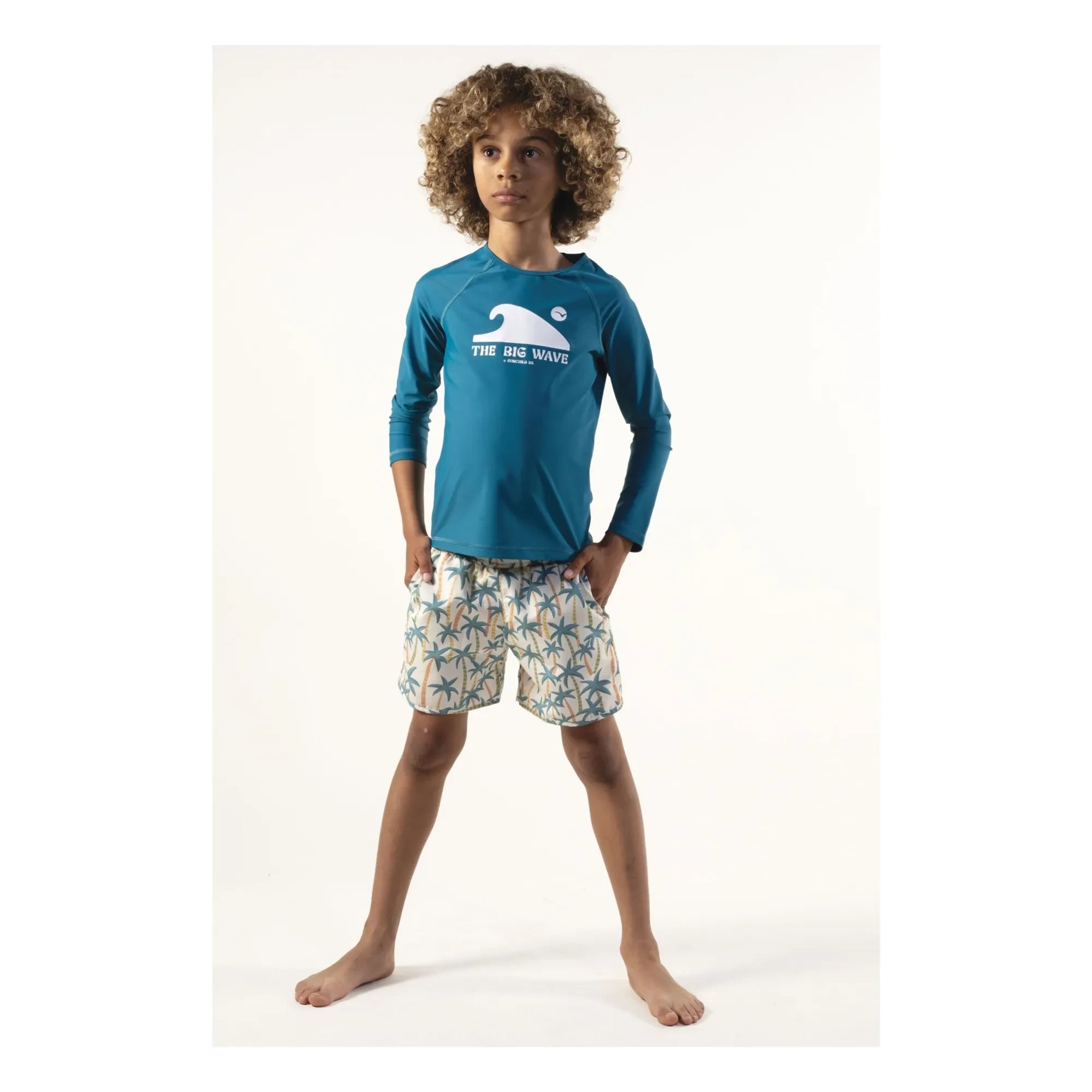 Sunchild - Saco Bigwave UV-Schutz-T-Shirt | Peacock Blue
