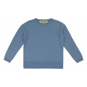 Holmm - Billy Kaschmirpullover | Grau-Blau