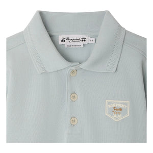 Bonpoint - Lorris Poloshirt aus Bio-Baumwolle | Hellblau