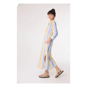 Sacrécoeur - Nina Cruz Bio-Baumwollkleid | Blau