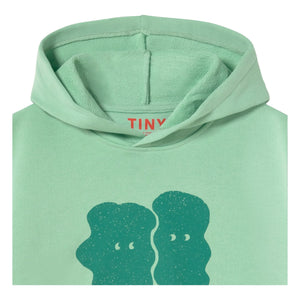 Tinycottons - Good Friends Bio-Baumwoll-Sweatshirt | Türkis