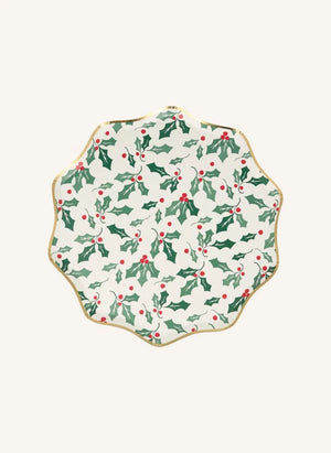 Meri Meri - Holly kleine Teller - 8er Set