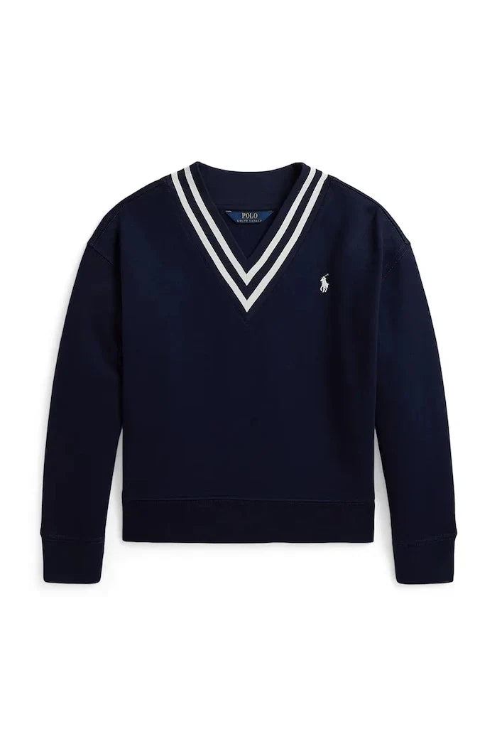 Çocuklar için pamuklu Polo Ralph Lauren sweatshirt