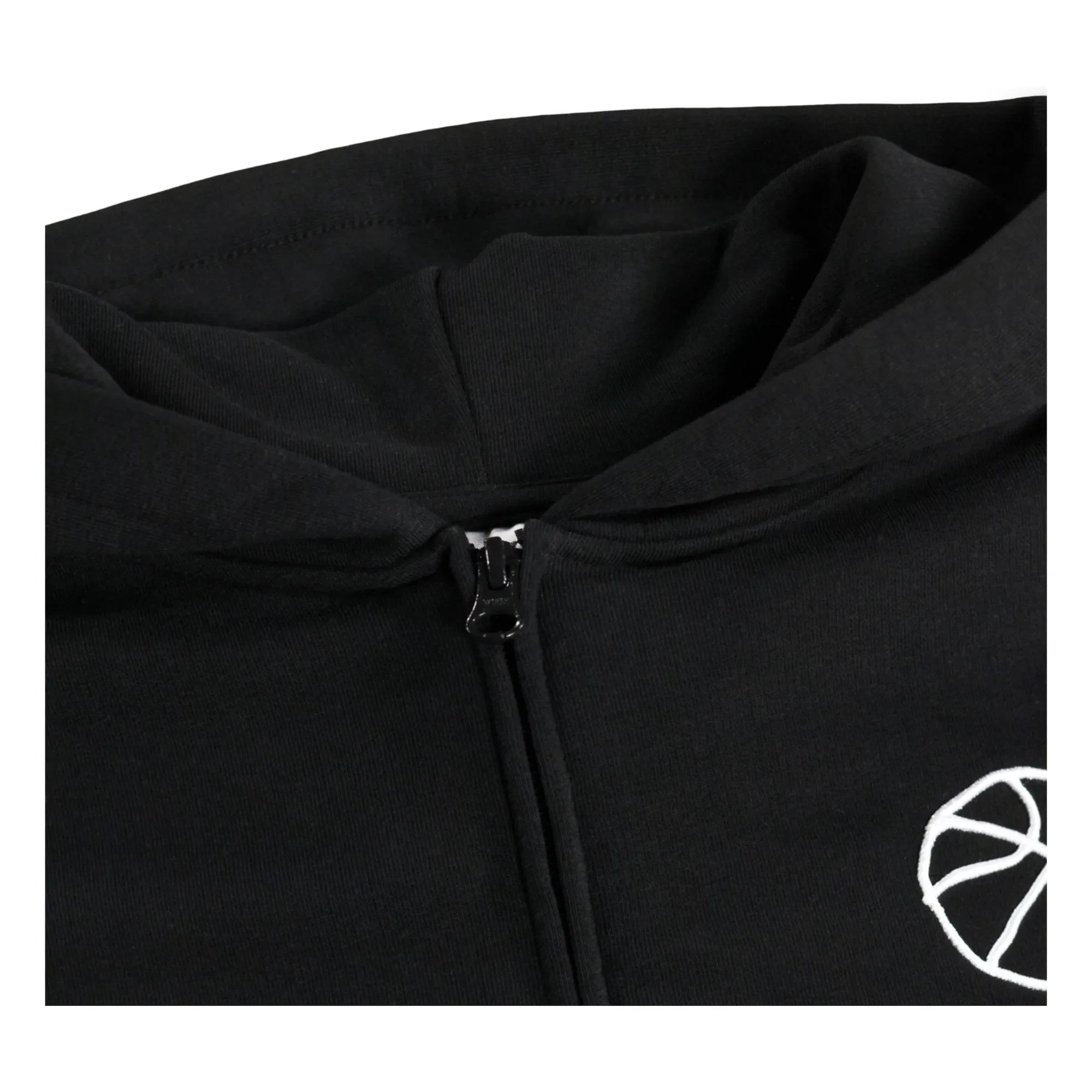 Molo - Marley Basketball-Sweatshirt mit Reißverschluss | Schwarz
