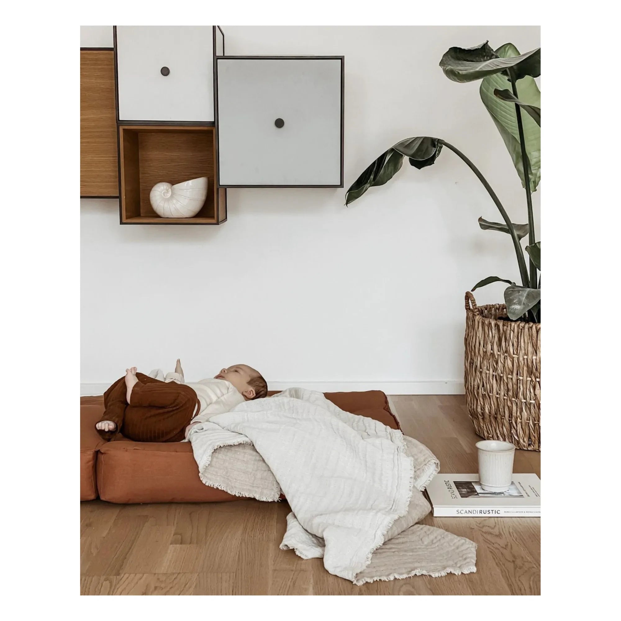 Karup Design - Kinder Würfel Sitzsack | Braun