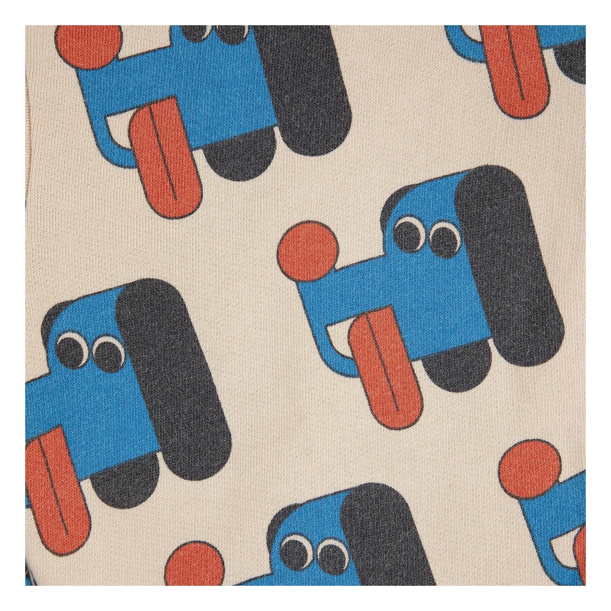 Bobo Choses - Hoodie Dogs Bio-Baumwolle | Beige