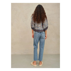 M.A.B.E. – Cass Baumwolljacke | Indigo