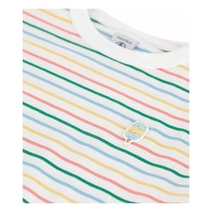 Petit Bateau – Gestreiftes T-Shirt | Gelb