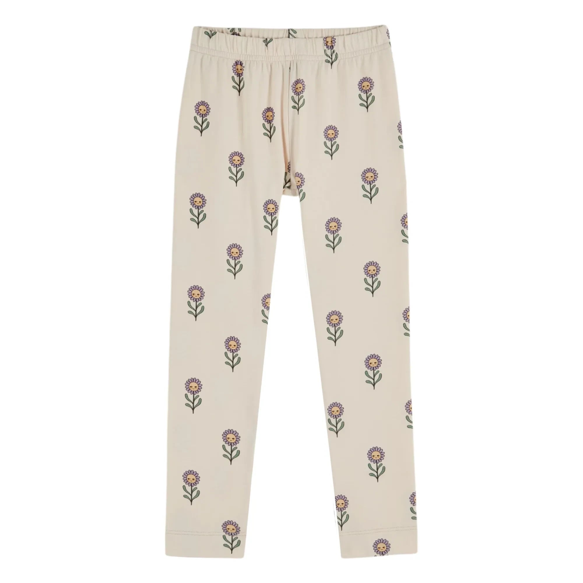 Emile et Ida - Leggings aus Bio-Baumwolle | Creme