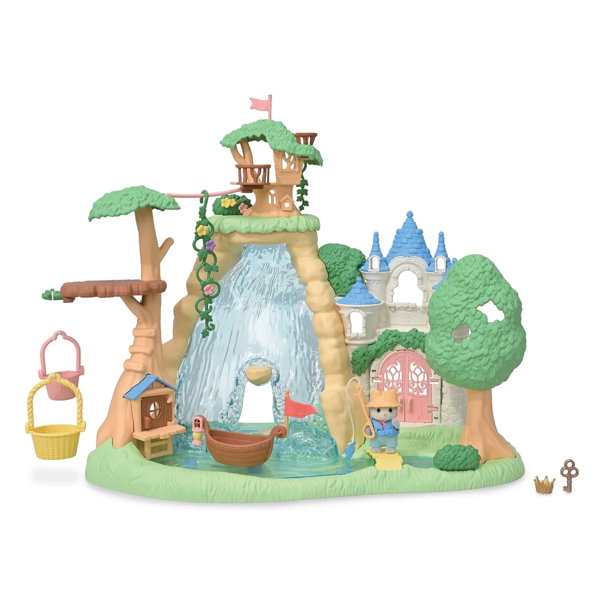 Sylvanian Families – Geheimer Wasserfall im Wald