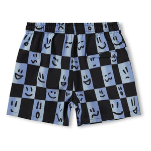 Molo - Niko Smiles Badeshorts aus recycelten Fasern | Blau