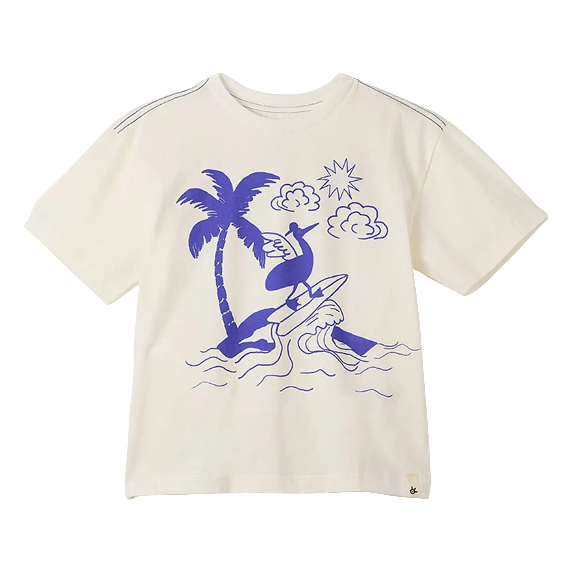 Fabula - Surf-T-Shirt | Weiß