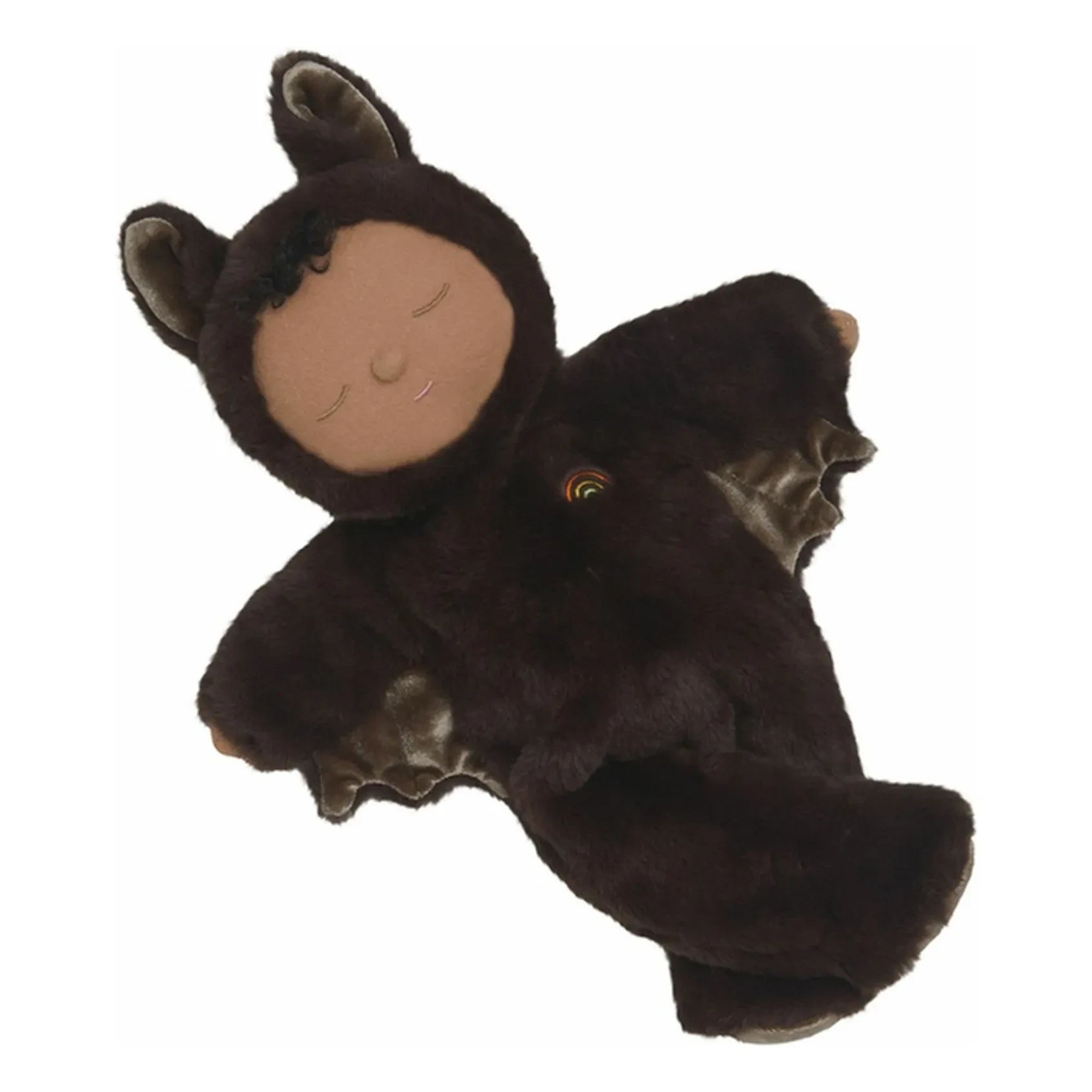 Olli Ella - Kuscheliges Dinkum Fledermaus-Baby | Schwarz