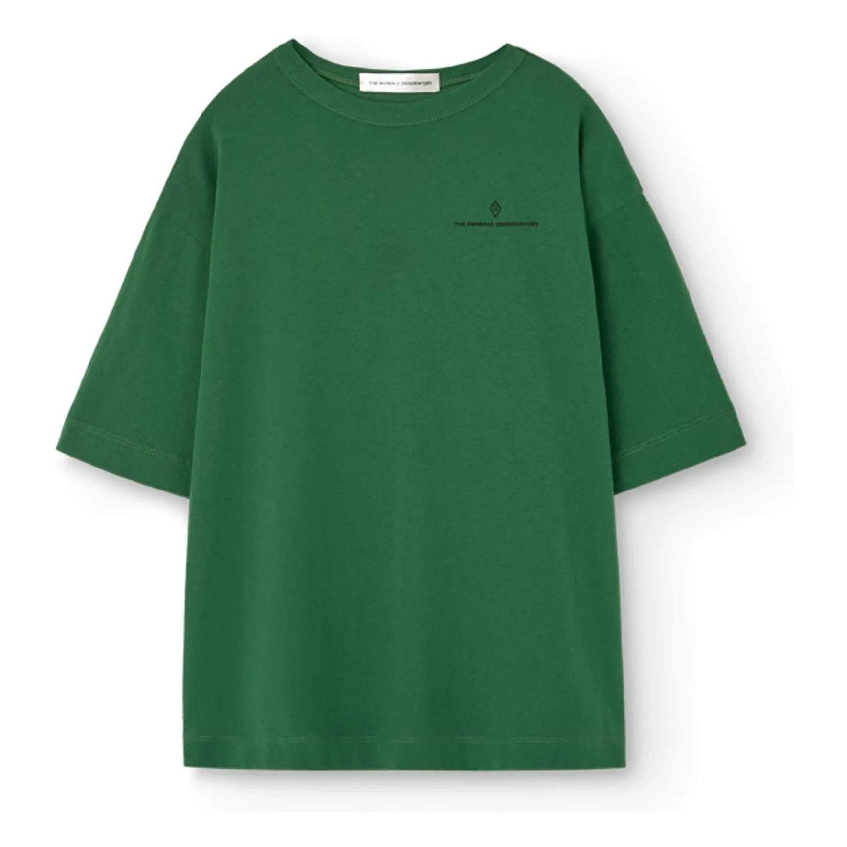 The Animals Observatory - Collie Sourire T-Shirt Bio-Baumwolle | Chromgrün
