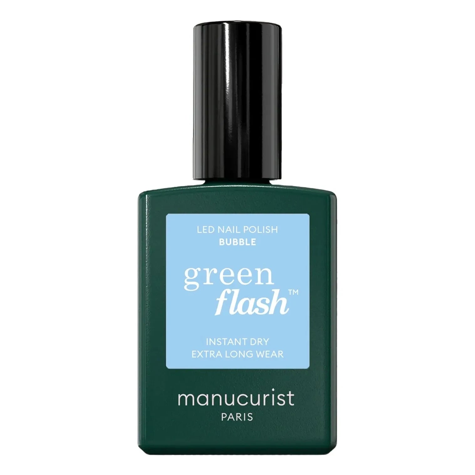 Manucurist - Green Flash Semi-Permanenter Nagellack - 15 ml | Bubble