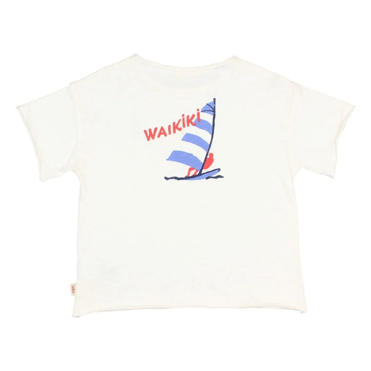 Búho - Waikiki Bio-Baumwoll-T-Shirt | Weiß