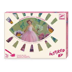 Djeco - Ballerina Ölpastell Aktivitätsset