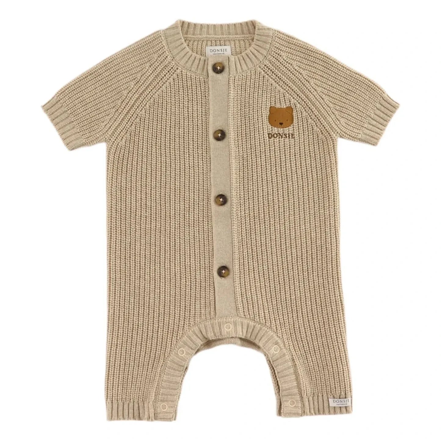 Donsje - Dantje Cord-Bärenoverall | Beige