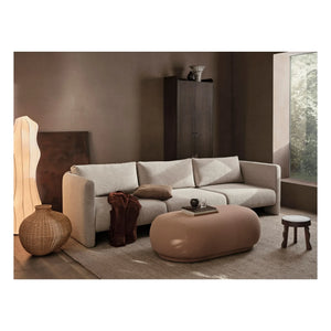 Ferm Living - Dase Bouclé Sofa rechtes Modul | Beige