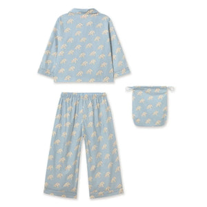 Tinycottons - Hellblauer Hundepyjama
