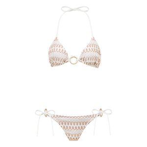 Lison Paris – Sunset Häkeltop | Weiß