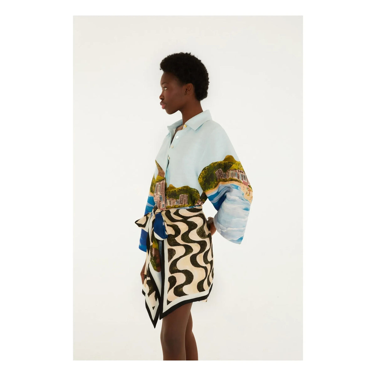 Farm Rio - Kimono Copacabana | Blau