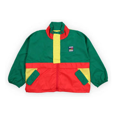 the new society - Pansy Colorblock Jacke | Grün