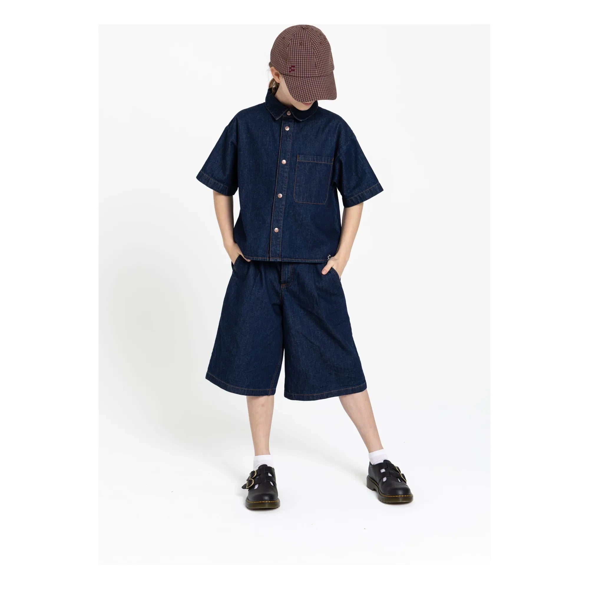 Finger in the Nose - Bermudashorts Denim Tate | Dunkelblau
