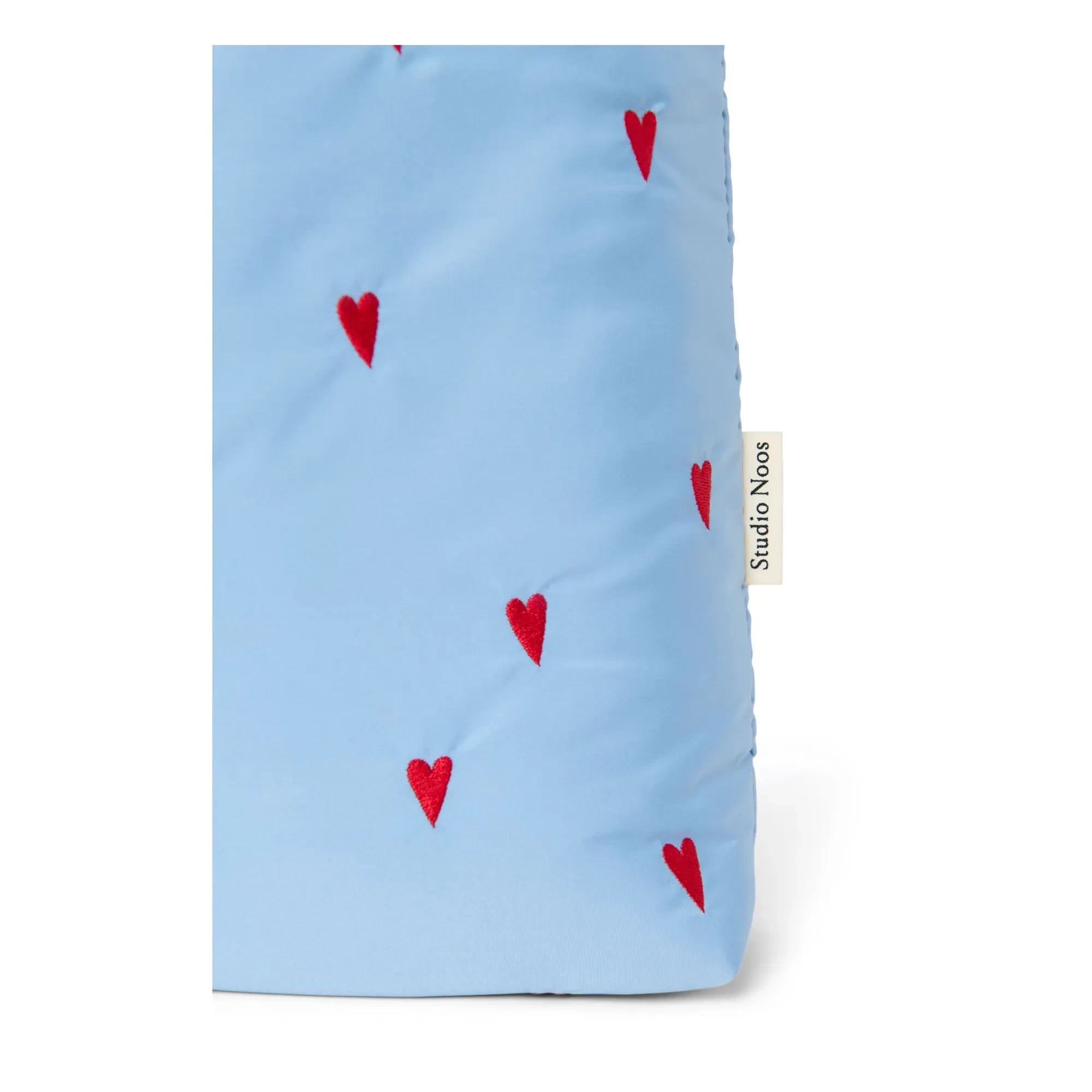 Studio Noos - Puffy Hearts Mama Tasche | Hellblau