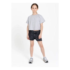 Finger in the nose – Jeans-Eva-Shorts | Jeansgrau