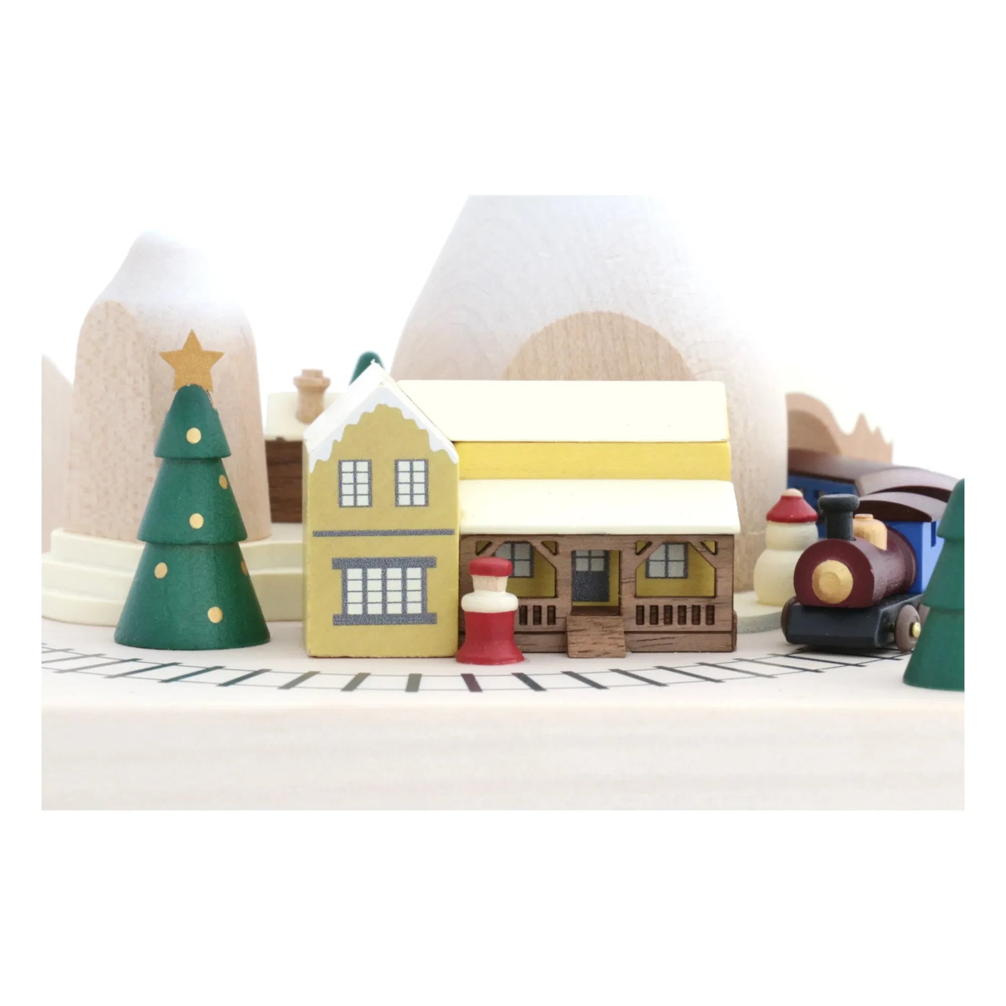 Wooderful life - Winterzug Holz-Spieluhr