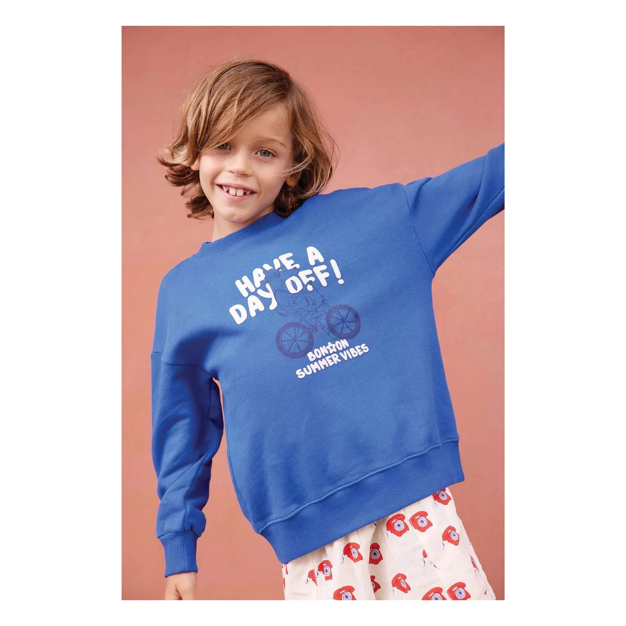Bonton - Sweat Lame Day Off | Königsblau