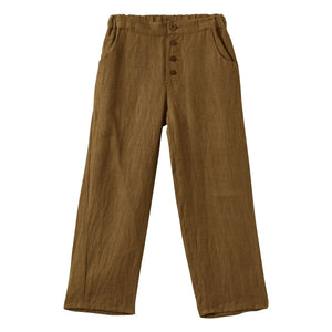Caramel – Sullivan Leinenhose | Braun